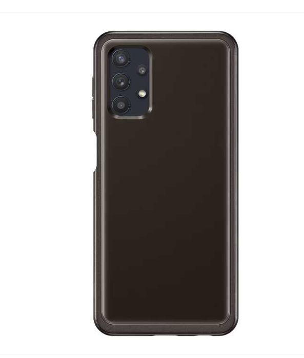 Husa de protectie telefon mobil Samsung Soft Clear Cover pentru Galaxy A32 (5G), Black