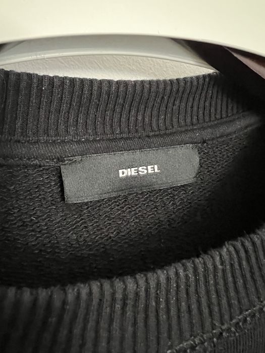 Суичър Diesel с кожен мотив