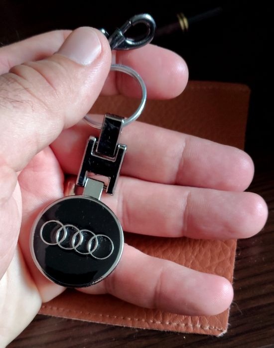 Breloc Audi - Stainless Steel - cu sistem prindere