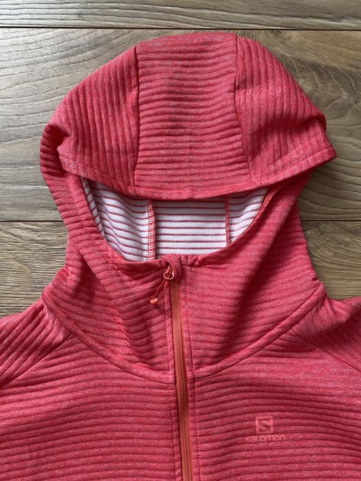 Salomon-bluza sport cu gluga, stare impecabila, pt dame , XL