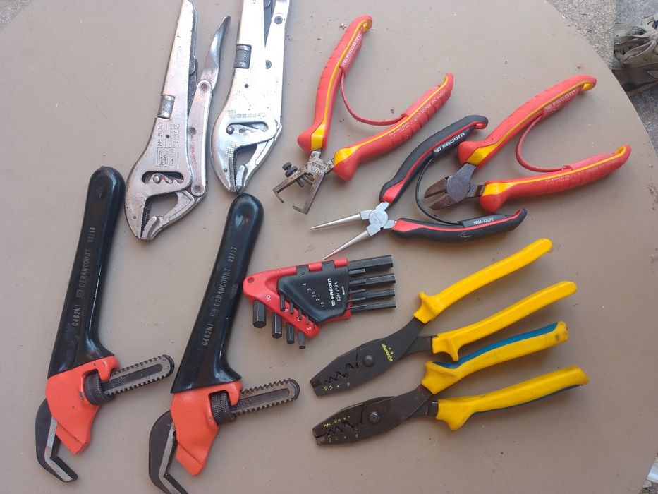 Facom,Klauke,Derancourt-инструменти