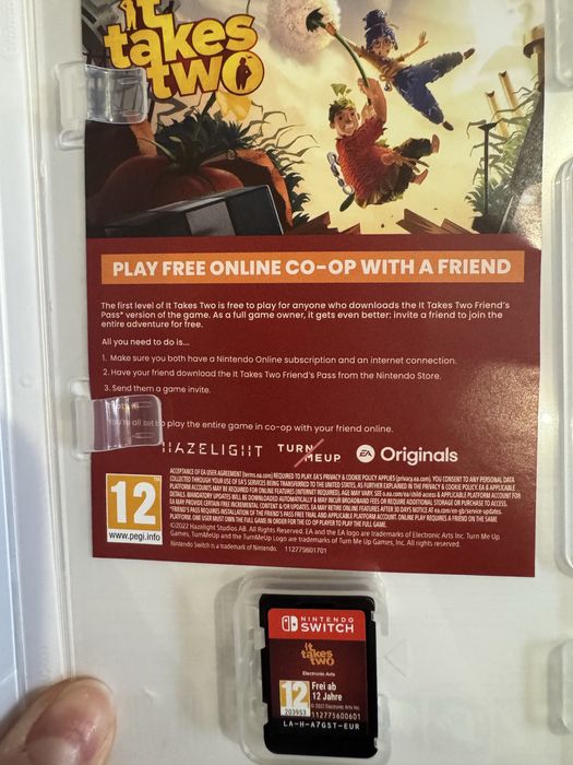 Игра на Nintendo switch it takes two