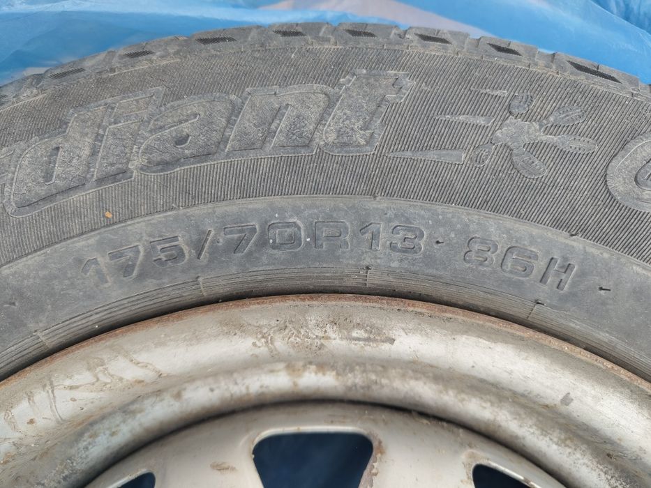 Летняя резина на штампах 175/70R13
