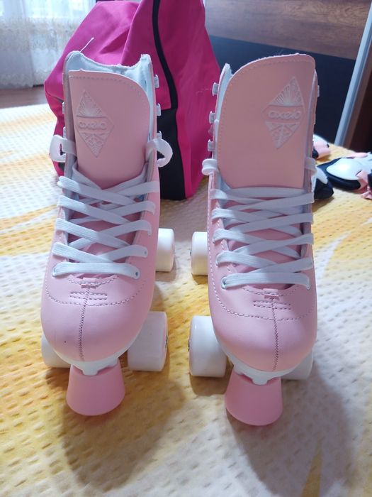 Кънки комплект с каска и протектори