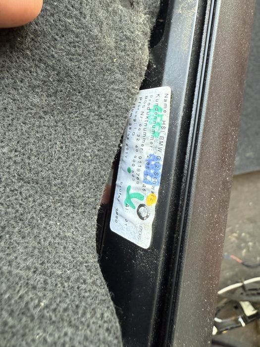 Задна щора bmw g11 g12 щора бмв г11 г12 за задно стъкло