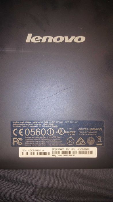 Таблет Леново таб 2 А-10 70Ф