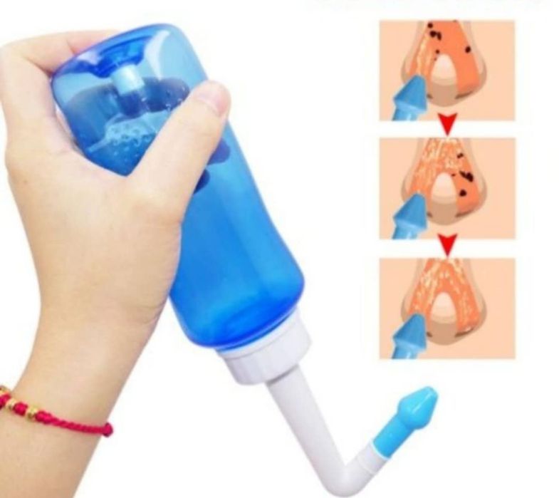 Нов назален душ 500 мл за промивка на нос и синуси 15 лв.