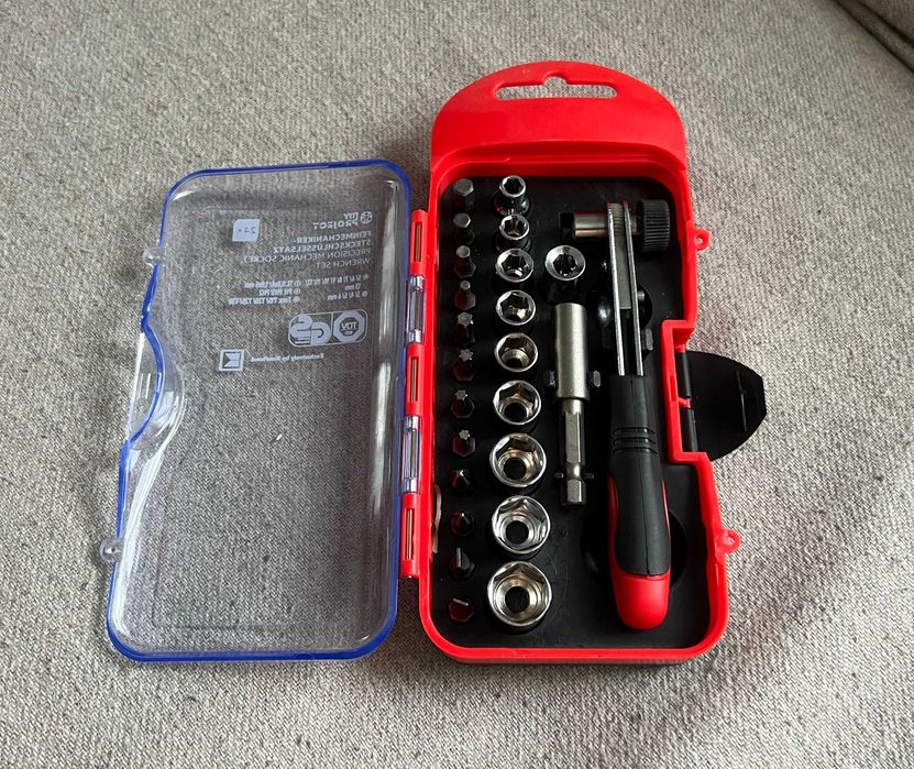 Set tubulară precizie 24 piese MyProject, nou, pentru bricolaj