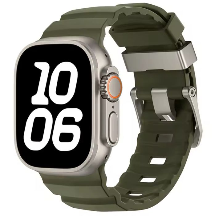 Curea Sport TPU Compatibila Ceas Apple Watch Folie Silicon Husa