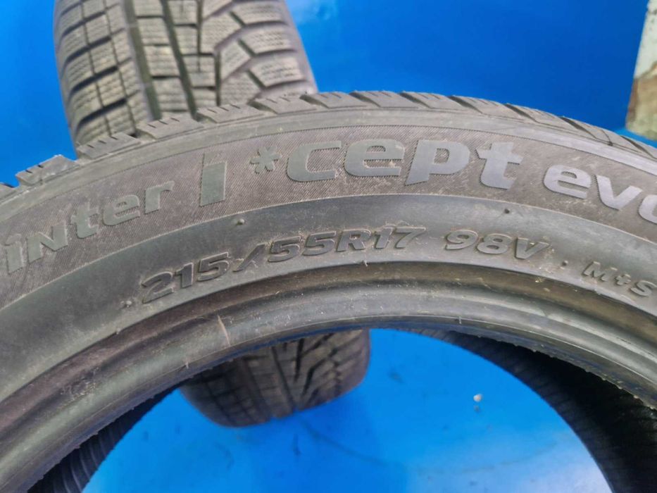 2 Hankook R17 215/55
зимни гуми DOT3519