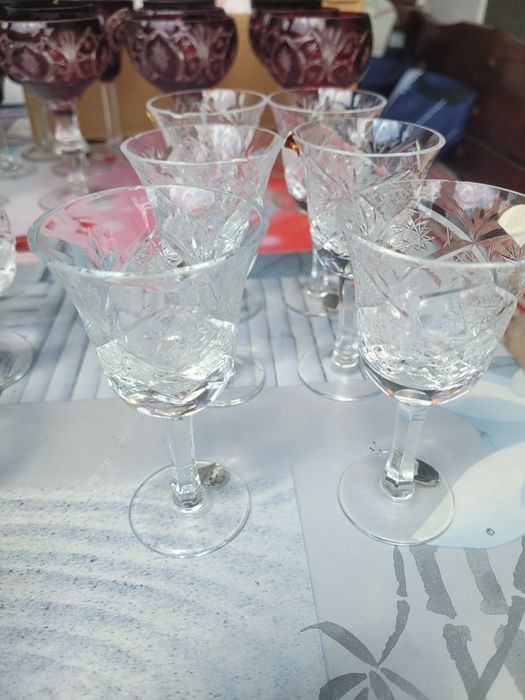Vand 3 seturi pahare cristal