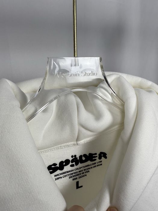 Spider & Young Thug White Hoodie | Hanorac Sp5der