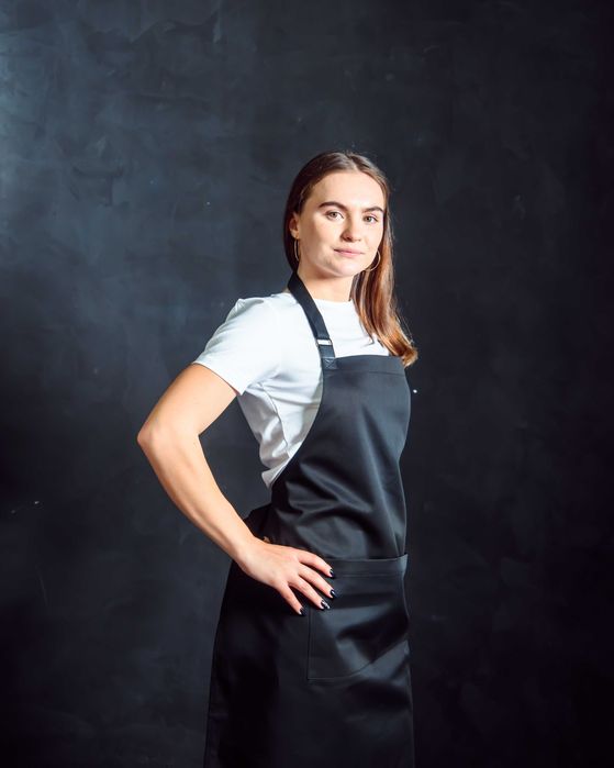 Фартук повара/официанта. Спецодежда/форма.  Модель Nick
