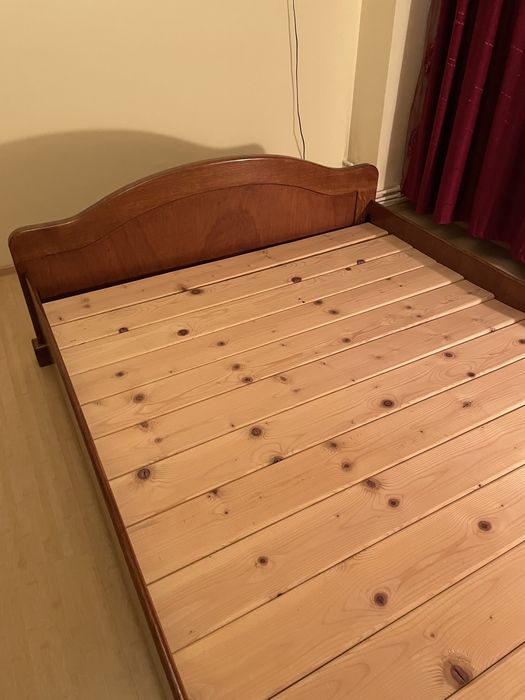 Pat dormitor din lemn de stejar