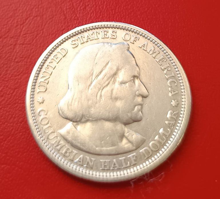 Half Dollar 1943 г-1893 г.Сребро!