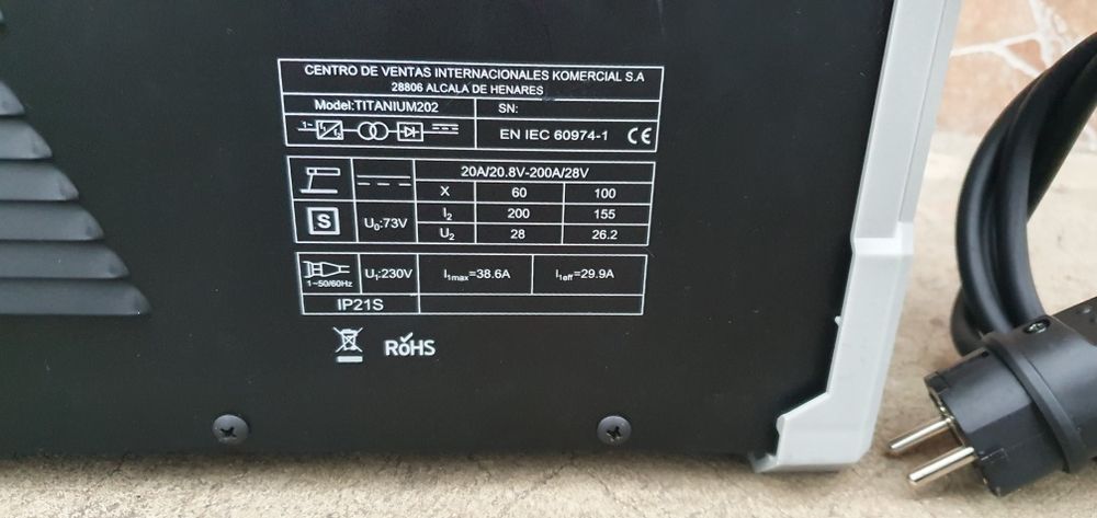 Aparat de sudura cevik pro 202.titanium