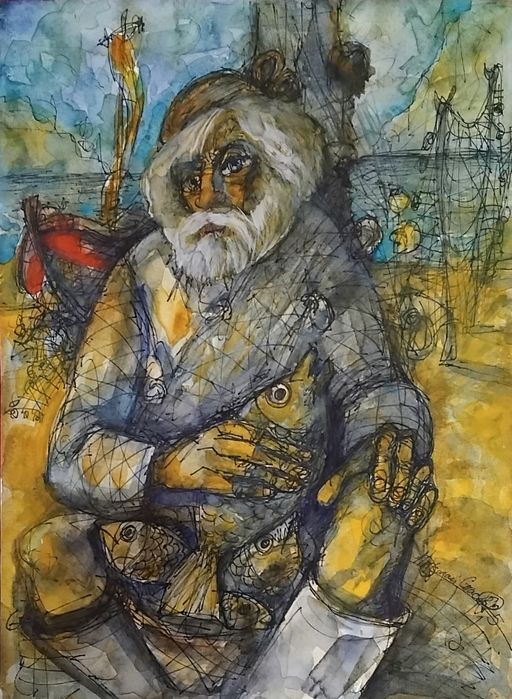 Акварел/ туш  картини