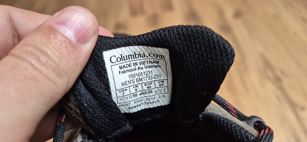 Ghete  de drumetie Columbia, impermeabili