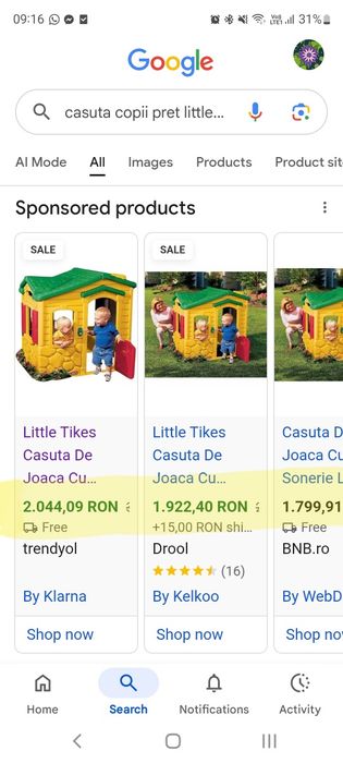 Casuta pentru copii Little Tikes