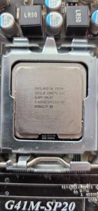 Материнская плата 775 в сборе