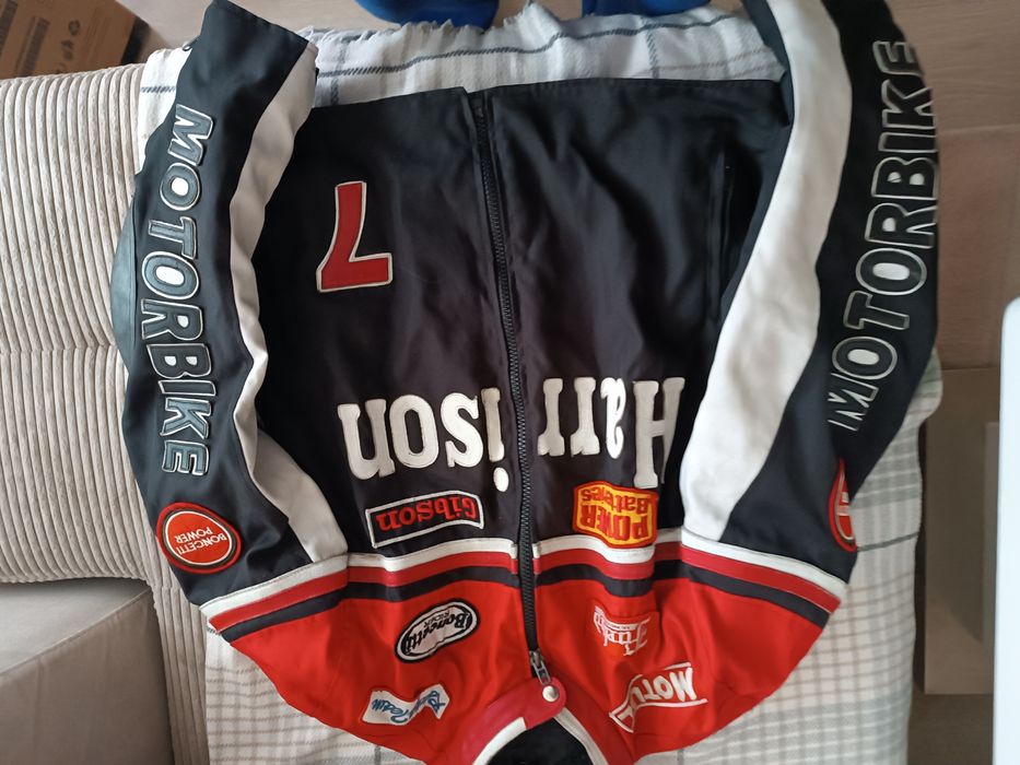 Мото яке и кордурен панталон