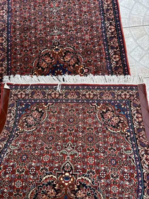 Superb covor persan-original-Bidjar-lana-matase-etichetat-Olanda