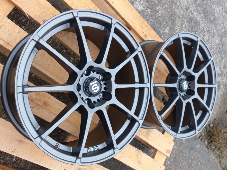 18.5x108 Sparco Gara  MattGunmetal  8j et45 Volvo Ford Jaguar Pegeout