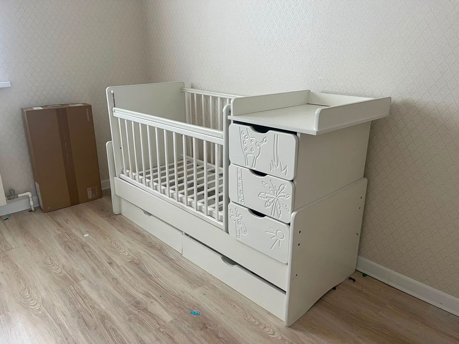 детская мебель кровати манеж