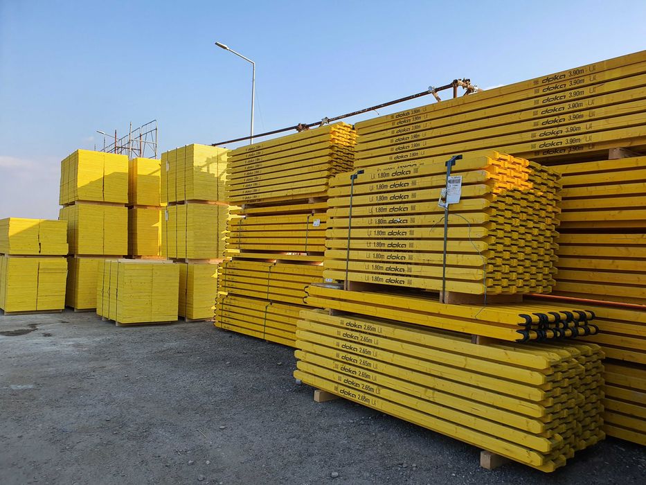 Cravate zincate stalp 15/45 cm, coltare cofraj stalp beton, vincluri