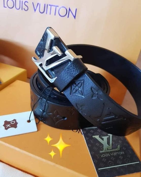 Curea piele naturala, logo metalic auriu/argintiu,cutie,saculet, etich