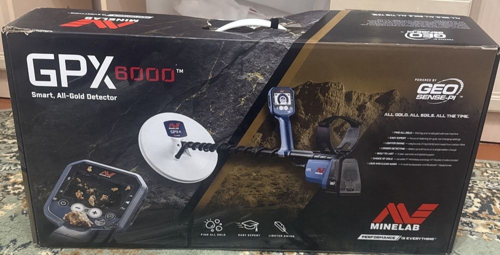 Металлоискатель Minelab GPX6000