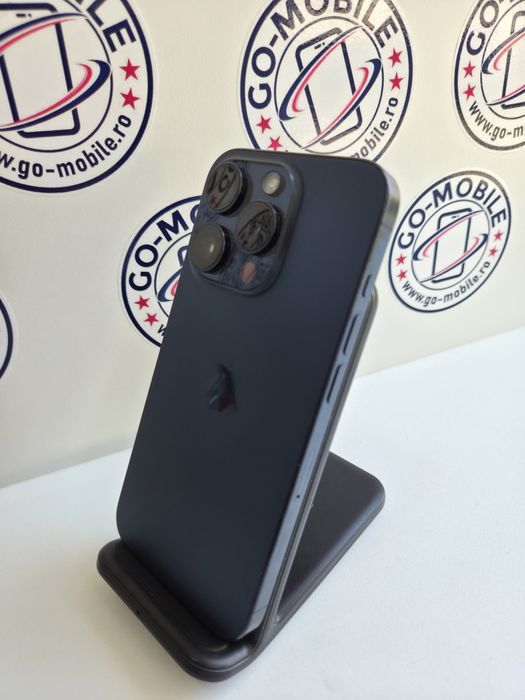 IPhone 15 Pro - 128GB - Albastru - Impecabil Garantie Pitesti • OLX.ro