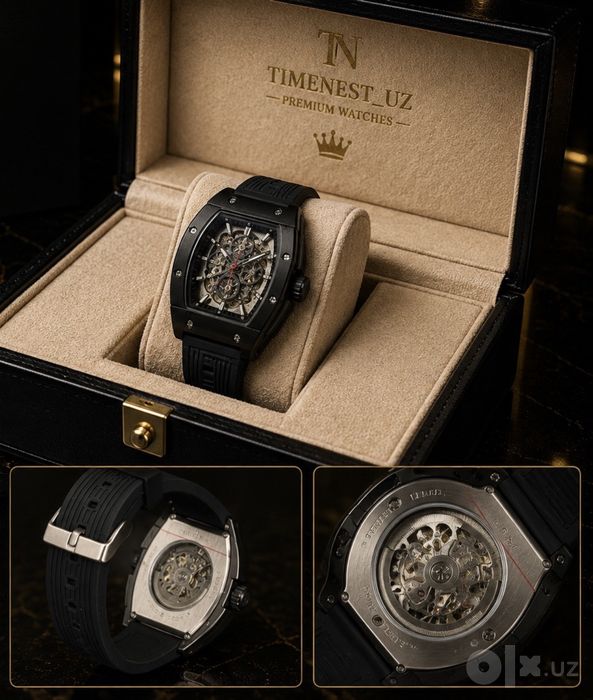 Richard Mille uslubidagi Skeleton Automatic