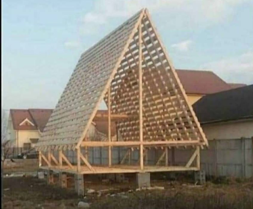 cabane din lemn tip A
