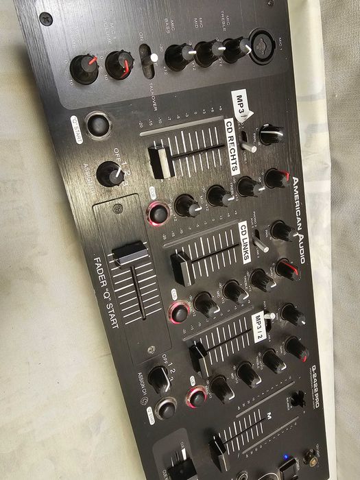 Mixer Audio Profesional American Audio Q-2422 PRO | 3 Canale | Fader Q-Start
