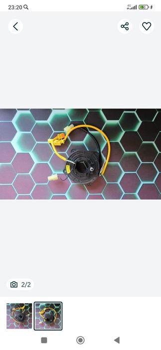 Родной Руль на Шевроле Спарк со шлейфом подушки безопасности.