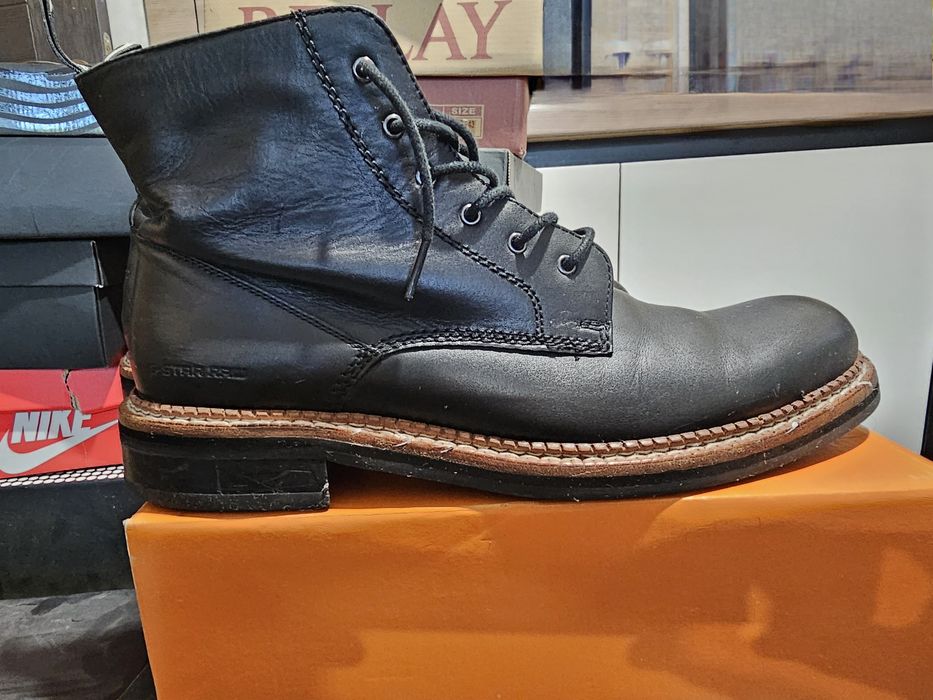 G-Star Raw кожени боти