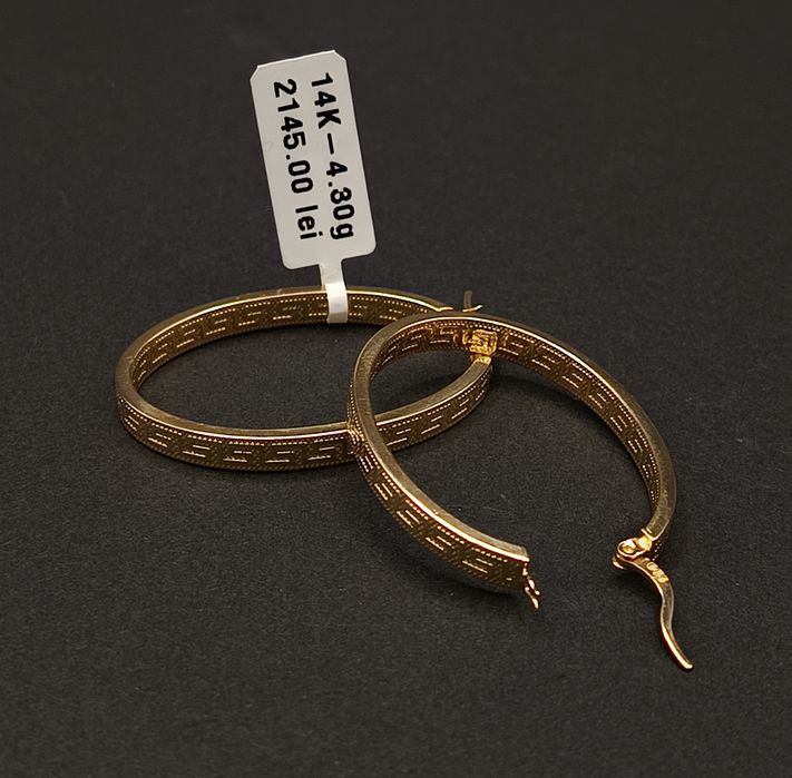 Cercei dama Aur 14k 4,30 gr