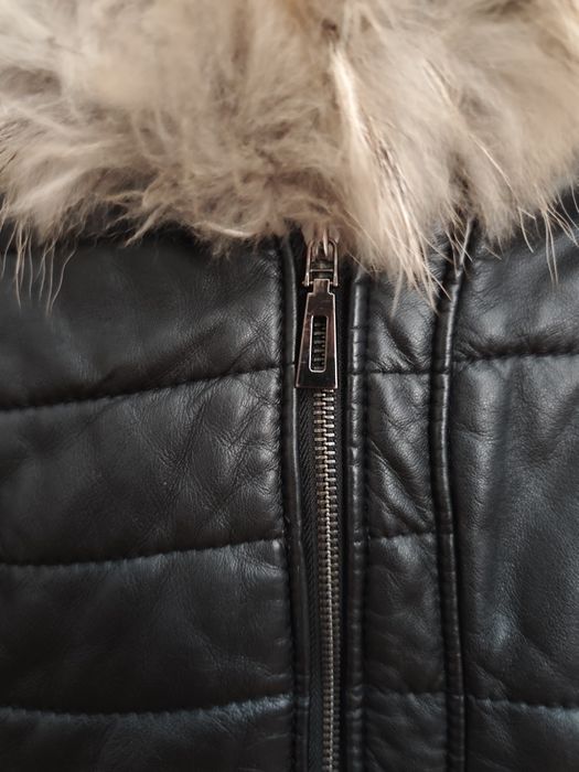 Дамско яке естествена кожа