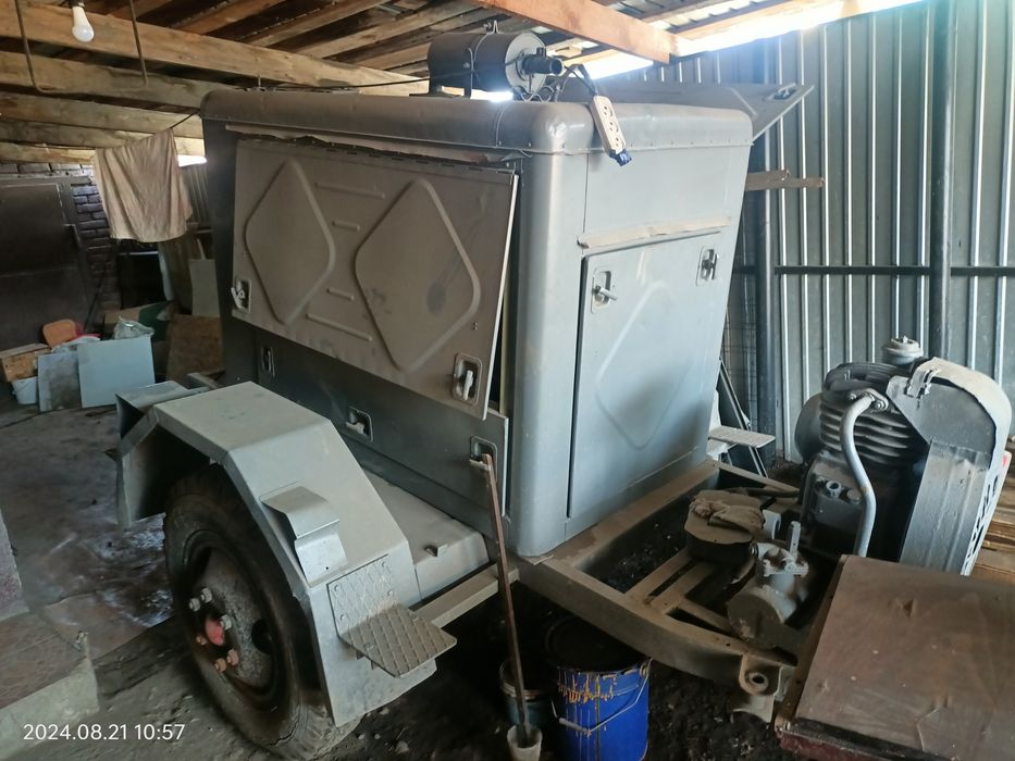 СРОЧНО. Продам генератор с компрессором 2 в одном