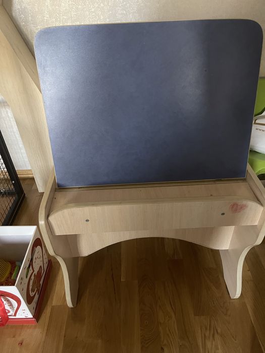 Парта детская деревеная