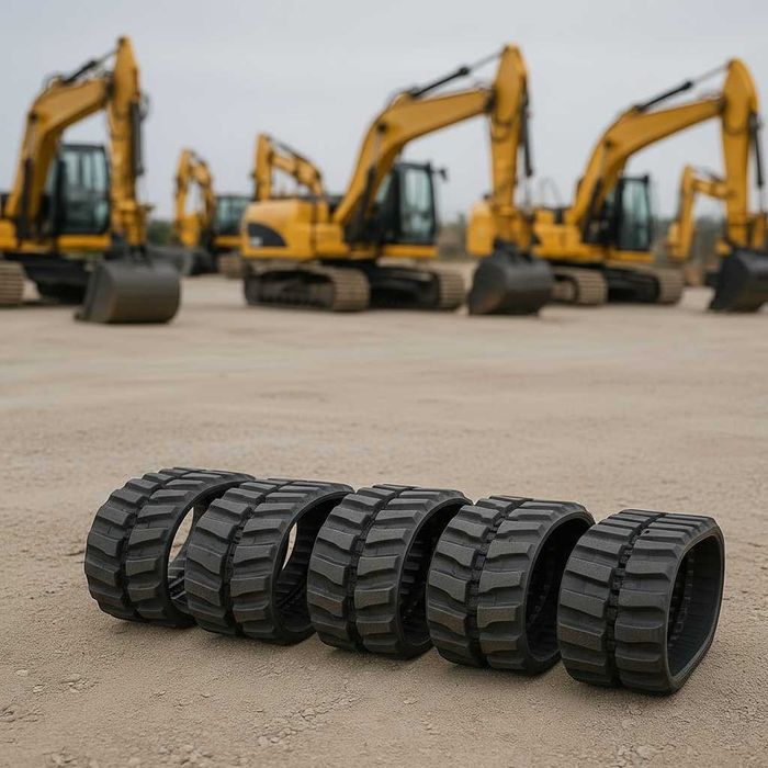 Senila de cauciuc pentru mini excavatoare