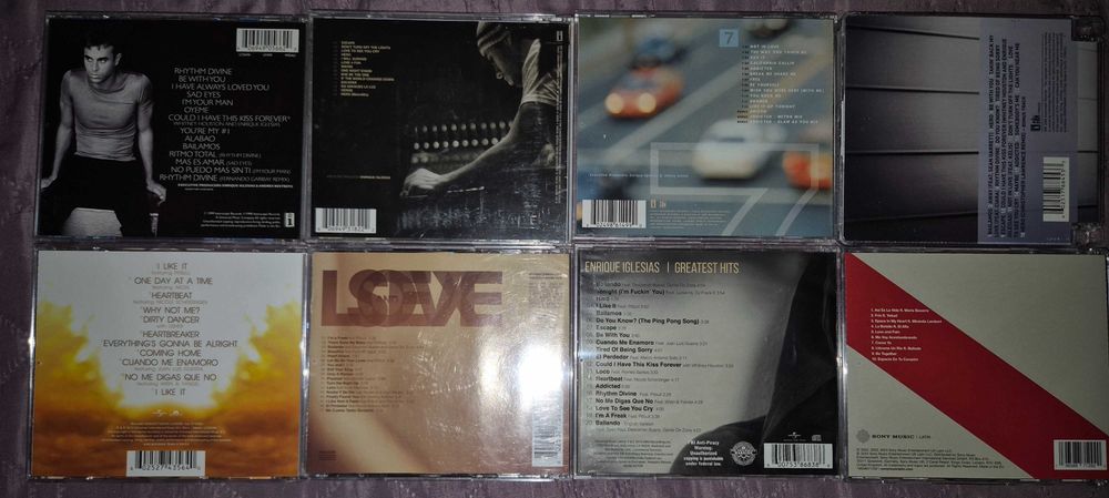 Enrique Iglesias - оригинални CD дискове