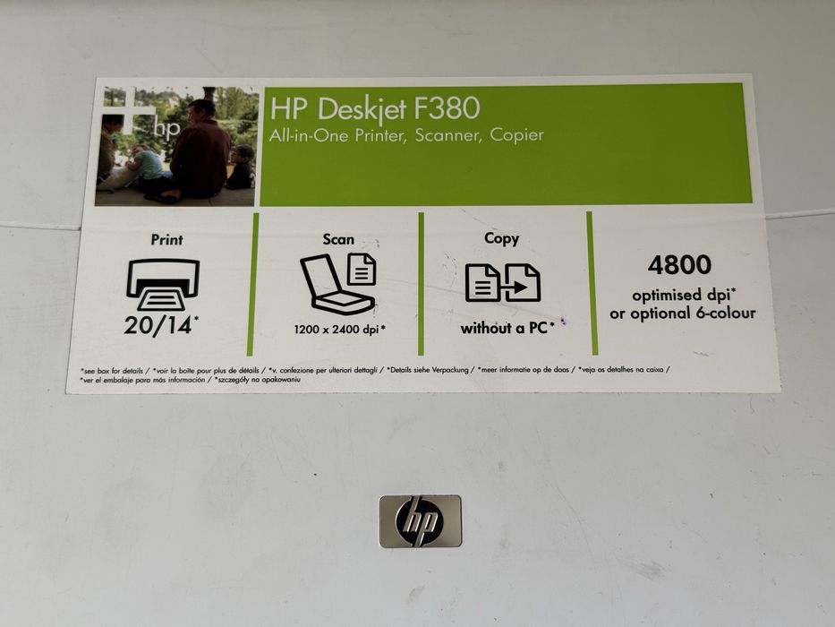 Продавам hp deskjet 3 в 1 копиране, скенер, принт