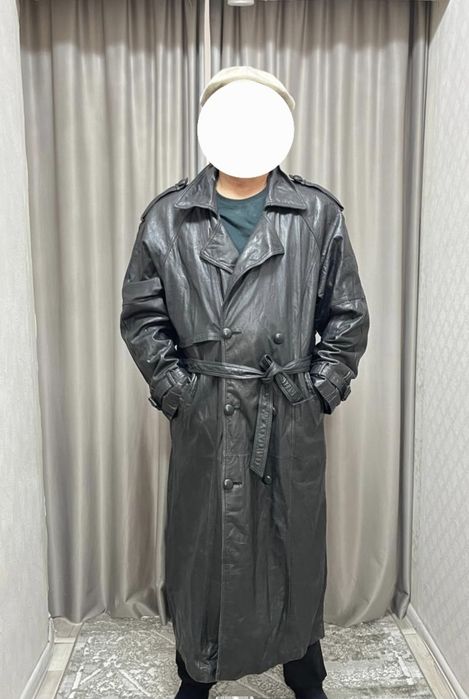 Продам Кожаный плащ отличного качества,