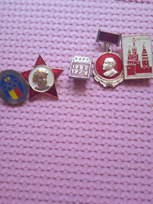 Значки СССР Москва Ленин Оригинални.