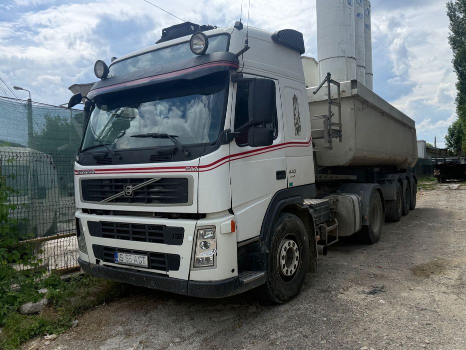 Volvo 440 Ansamblu basculă volvo FM 440 an 2008 cu schzmit 24 mc fab 2015