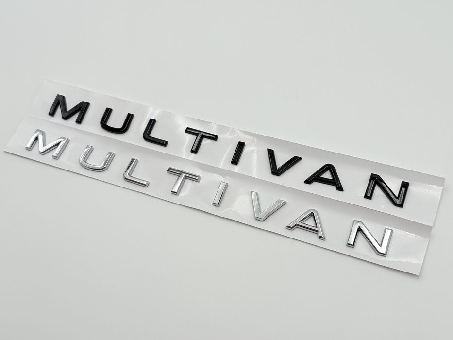 Emblema Compatibila VW Multivan crom spate