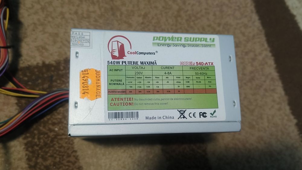 Pachet Componente Pc + Dvd Extern Asus