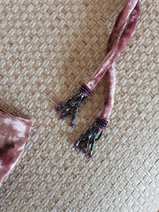 Велюровое новое платье